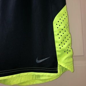 Electric Yellow Nike Dri-Fit Shorts